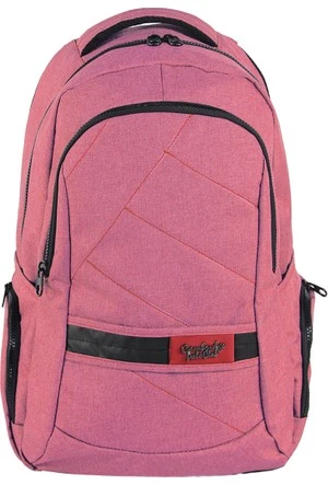 Figürlü Orjinal Su Geçirmez  Figürlü Pembe Renk Okul Çantası ürün görseli 1