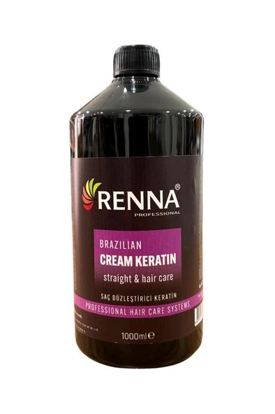 Renna Krem Keratin Saç Düzleştirici Şampuan 1000 Ml