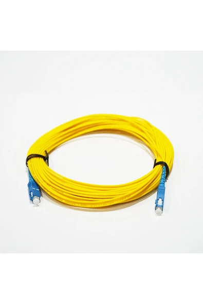 Fiber Optik Patch Kablo SCPC/SCPC SX SM 20mt ÇAP:2mm LSZH - 1