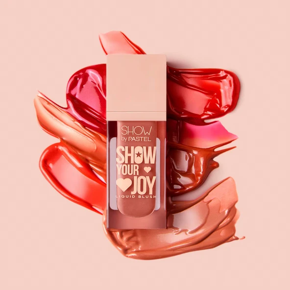 Show By Pastel, Show Your Joy Liquid Blush, Likit Allık - 53 - Resim 3