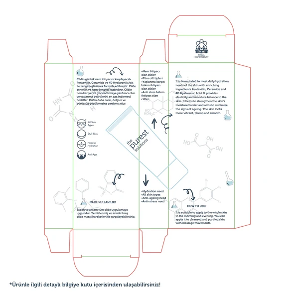 The Purest Solutions 24 Saat Etkili, Günlük Yoğun Nemlendirici, Bakım Kremi - 50 ml - 6