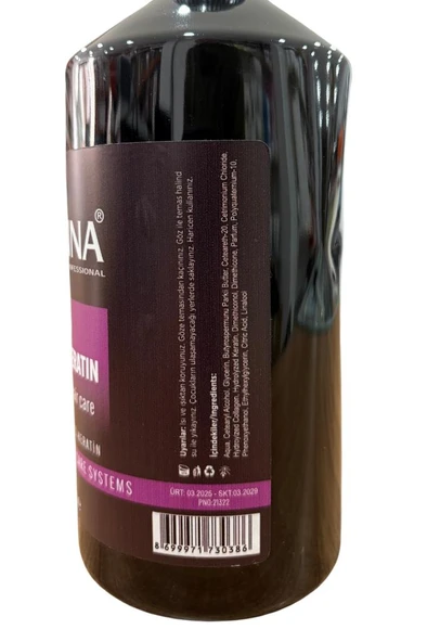 Renna Krem Keratin Saç Düzleştirici Şampuan 1000 Ml - 3