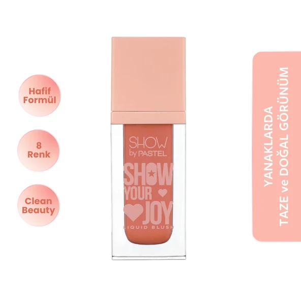 Show By Pastel, Show Your Joy Liquid Blush, Likit Allık - 53 ürün görseli