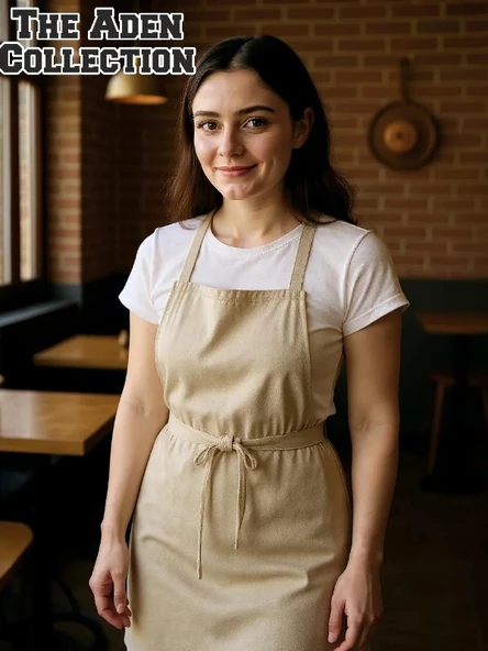 Bej Mutfak Önlüğü - 2