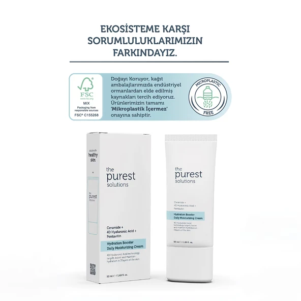 The Purest Solutions 24 Saat Etkili, Günlük Yoğun Nemlendirici, Bakım Kremi - 50 ml - 5