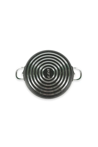 Evim Şahane Ela 7 Parça Işıltı Küre Granit Set Metal Kulp - Resim 4