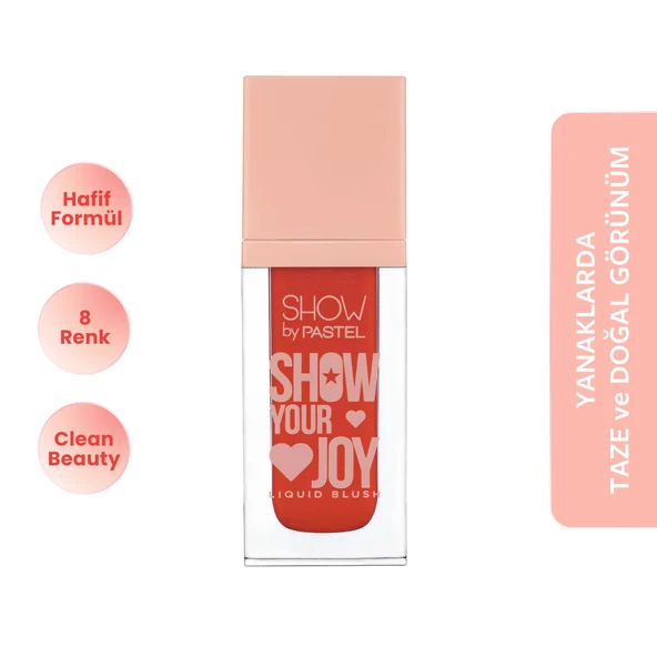 Show By Pastel, Show Your Joy Liquid Blush, Likit Allık - 52 ürün görseli