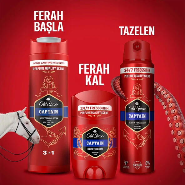 Old Spice, Captain Stick - 50 ml - Resim 9