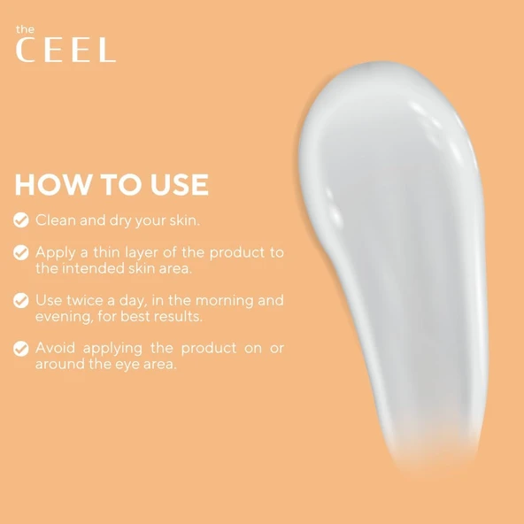 The Ceel, Cilt Beyazlatıcı, Aydınlatıcı, Leke Karşıtı, Kolajen Krem -  50 ml - 6