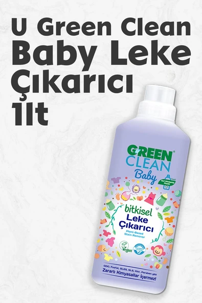U Green Clean Baby Leke Çıkarıcı 1 L ürün görseli