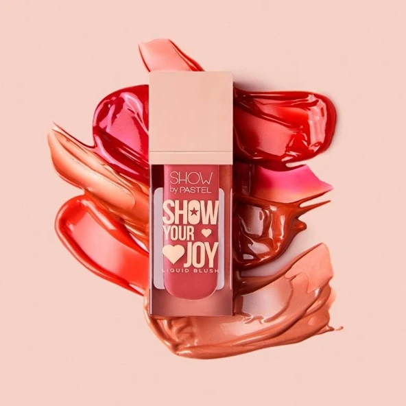 Show By Pastel, Show Your Joy Liquid Blush, Likit Allık - 58 - Resim 4