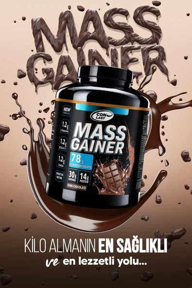 Conlast Mass Gainer 2000g - Creatine 300g - Resim 5