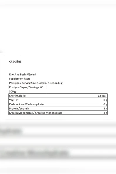 Conlast Pre-workout 300gr/proflaks Plus Vitamax 300gr/creatine Monohydrate 300gr - Resim 2