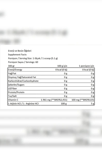 Conlast Bcaa300gr/proflaks Plus Vitamax300gr/arginine300gr - Resim 3