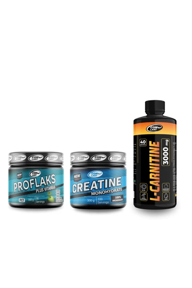 Conlast Proflaks 300g - Creatine 300g - L- Carnitine 3000ml - 1