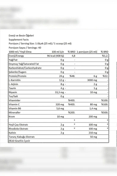 Conlast L-carnıtine 3000mg/bcaa 300gr/proflaks Plus Vitamax 300gr - 6
