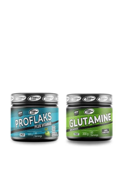 Conlast PROFLAKS PLUS VİTAMAX 300 GR / GLUTAMİNE 300 GR - 1