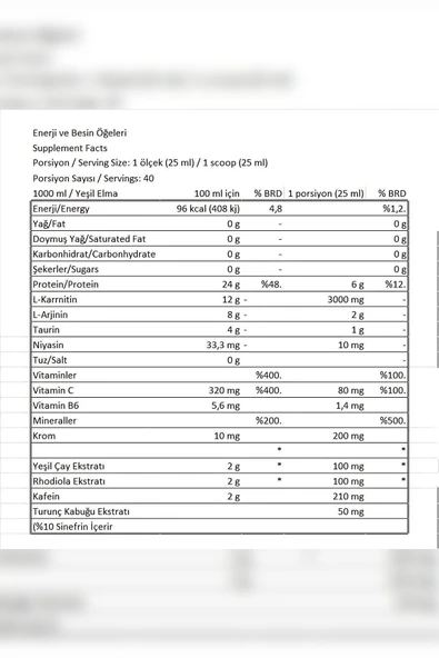 Conlast L-carnıtine 3000mg/bcaa 300 Gr/creatine Monohydrate 300 gr - 5