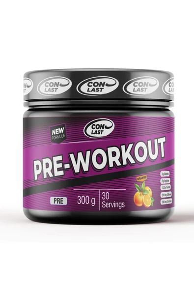 Conlast Pre-Workout yeni aromasıyla Orange 300 Gr ürün görseli