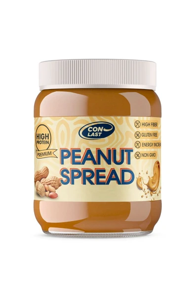 Conlast Yüksek Proteinli Fıstık Ezmesi Sade 350 gr - 1