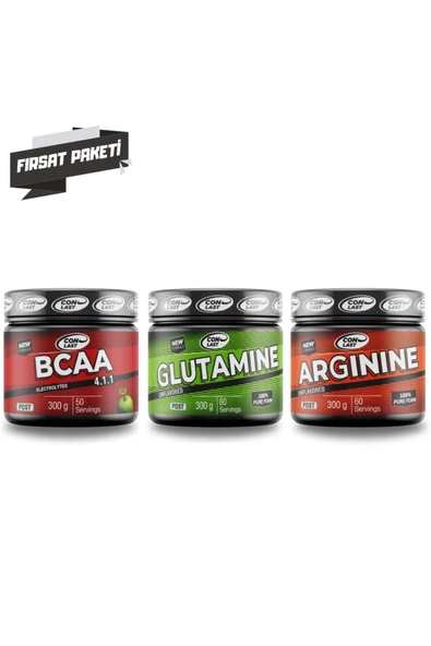 Conlast BCAA & Glutamine & Arginine Üçlü Fırsat Paketi ürün görseli
