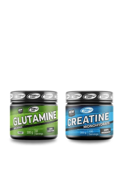 Conlast CREATİNE MONOHYDRATE 300 GR / GLUTAMİNE 300 GR ürün görseli