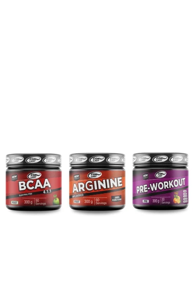 Conlast Bcaa300gr/pre-workout300gr/arginine300gr - 1