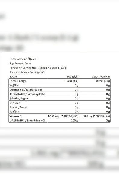 Conlast MASS GAİNER 2000 GR ARGİNİNE 300 GR HEDİYELİ - Resim 3