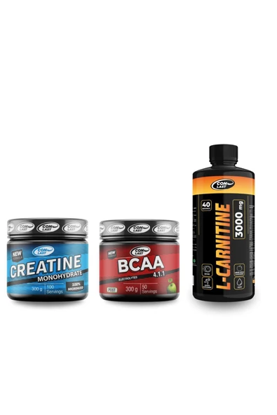 Conlast L-carnıtine 3000mg/bcaa 300 Gr/creatine Monohydrate 300 gr - 1