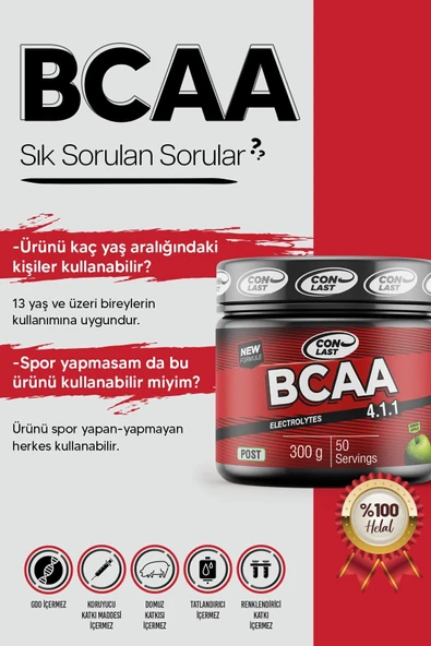 Conlast L-carnıtine 3000mg/bcaa 300gr/proflaks Plus Vitamax 300gr - 5