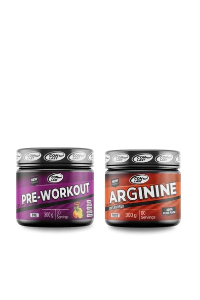 Conlast PRE-WORKOUT 300 GR/ ARGİNİNE 300 GR - 1