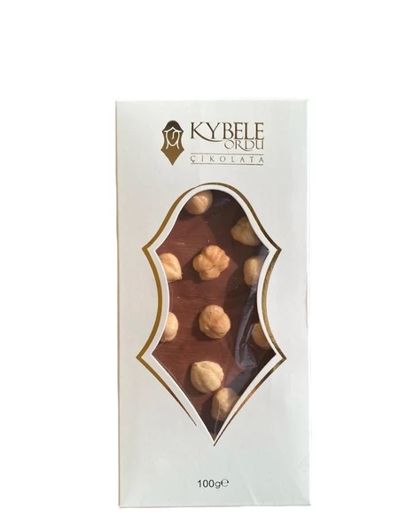 Kybele Fındıklı Sütlü Çikolata Tablet 100 GR