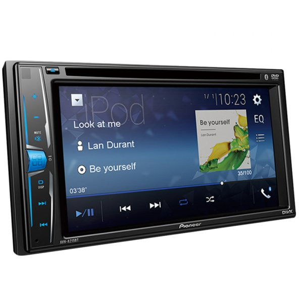 PIONEER AVH-A215BT 7 USB*CD*DVD*BLUETOOTH DOKUNMATİK CDLİ DOUBLE DIN OTO TEYP