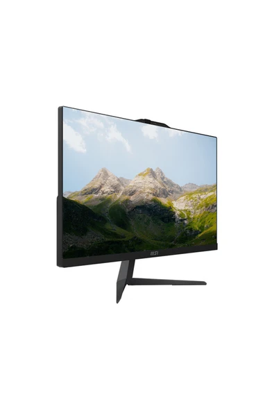 MSI Modern AM242 i5 1235U 36GB 512GB SSD 23.8" FHD IPS FDOS All In One PC Siyah & PER4 BELLEK - Resim 2