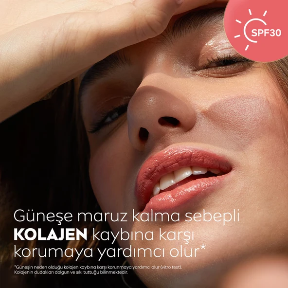 NIVEA, Renkli, spf30, Nemlendirici, Dudak ve Yanak, Bakım Kremi -  Mercan (4.8 gr) - 5