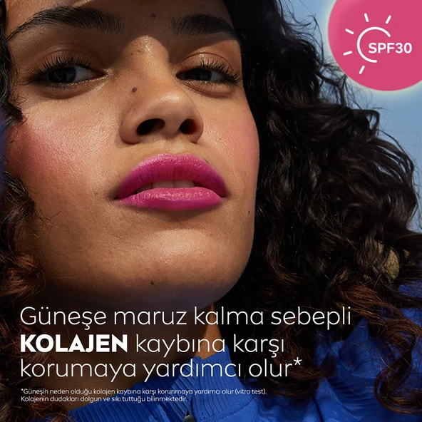 NIVEA, Renkli, spf30, Nemlendirici, Dudak ve Yanak, Bakım Kremi -  Pembe (4.8 gr) - 3