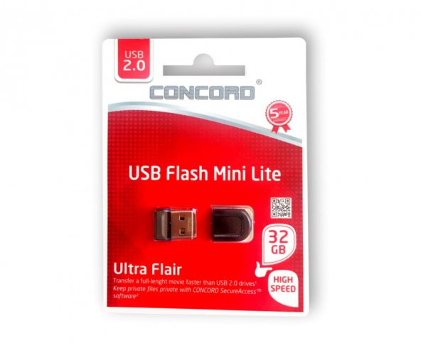 Concord 32 GB USB 2.0 Mini Lite Flash Bellek CUML32 - 1