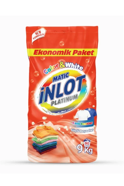 İNLOTMATİC İnlotmatic Beyazlar Ve Renkliler Için 9 Kg Çamaşır Deterjanı/ Toz Deterjan / Matik - 2