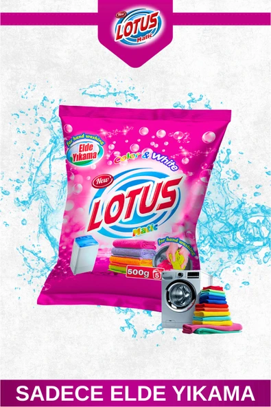 Lotus ELDE YIKAMA Beyazlar ve Renkliler 500g - 3