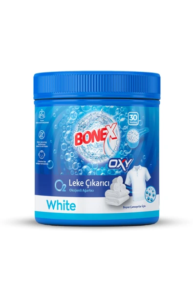 Bonex Oxy 750 g Toz Leke Çıkarıcı – Beyazlar İçin Güçlü Beyazlatıcı Performans - 2