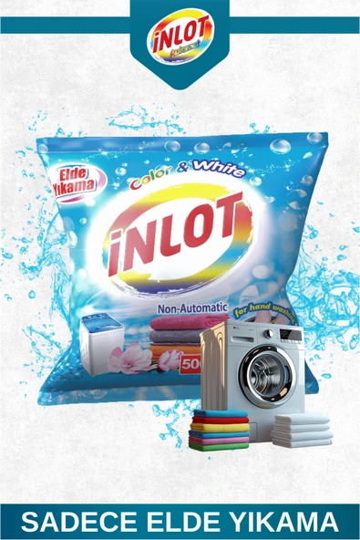 İNLOTMATİC İNLOT ELDE YIKAMA Beyazlar ve Renkliler 500g - 3