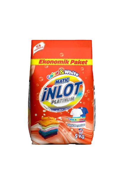 İNLOTMATİC Beyazlar ve Renkliler için 5 Kg Çamaşır Deterjanı/Matik/ - 2