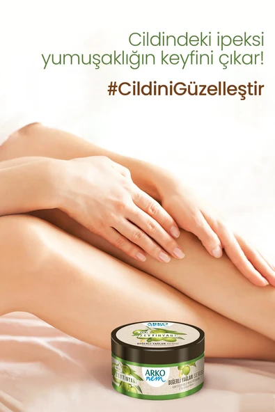 Arko Nem, Zeytinyağlı, Nemlendirici, El ve Vücut Bakım Kremi - 60 ml - Resim 5
