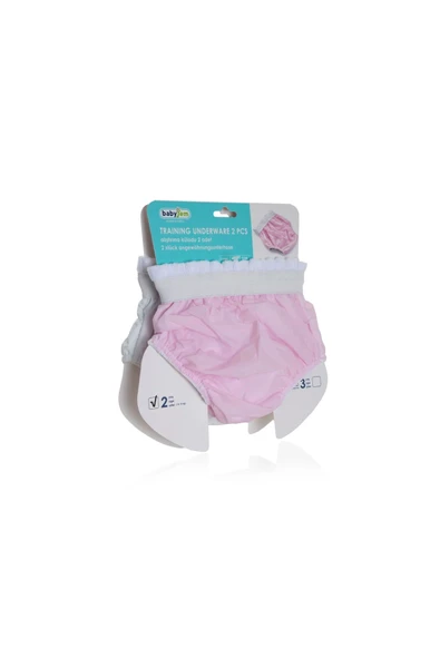 Babyjem 155 Alıştırma Külodu Kutulu 2'li 2 Yaş Pembe - 4