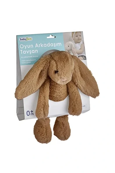 Babyjem Uyku Arkadaşım Oturabilen Tavşan (açık Kahve, 35 Cm) - 2