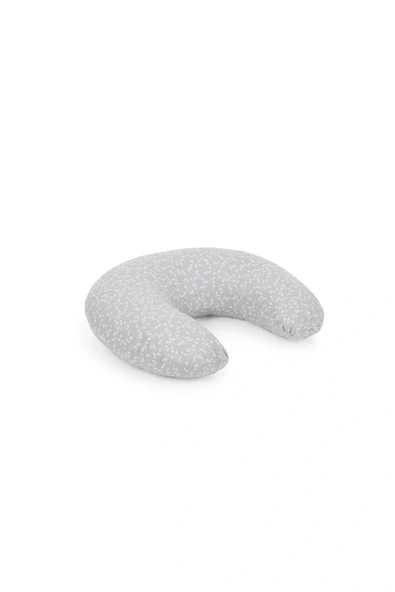 Babyjem Emzirme Ve Destek Minderi Gri Çiçek - 2