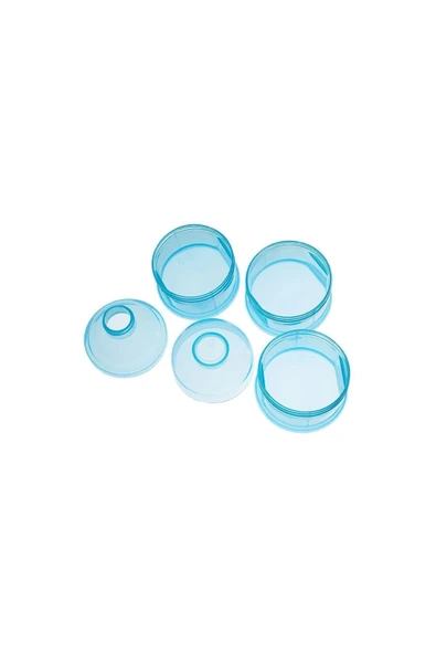 Babyjem Mavi Katlı Toz Mama Kabı - 6