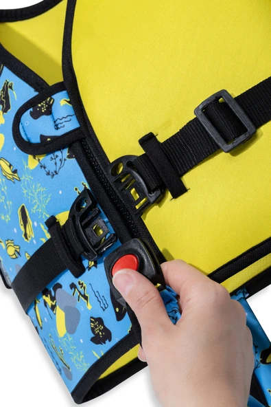 Babyjem Çocuk Yüzme Yeleği/ Mavi - 7