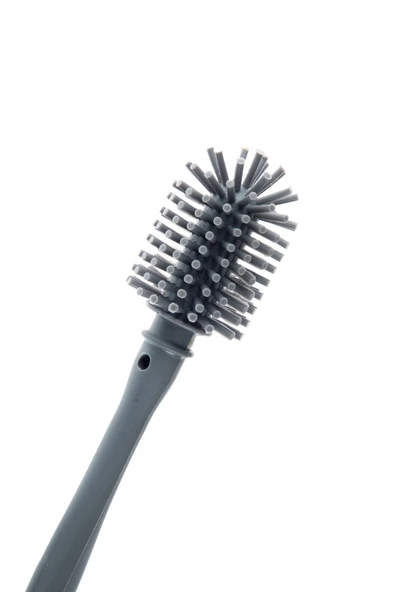 Babyjem Emzik Ve Biberon Temizleme Fırçası Gri - 7