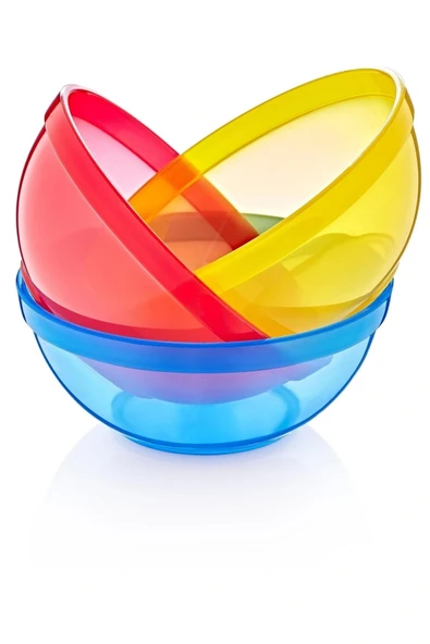 Babyjem 3'lü Mama Kasesi 6 Ay Mavi ürün görseli 1